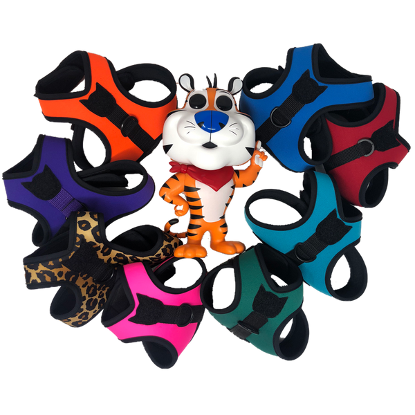 The Prowl Neoprene Cat Harness Collection
