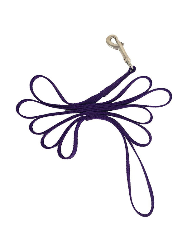 The Tether - Purple Pounce Cat 6 foot LEASH | Catwalk Harness