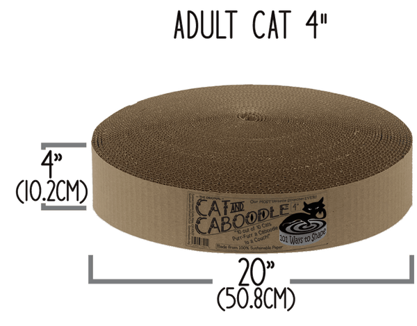 CAT AND CABOODLE (ADULT CAT 4") ~ The GREATEST FURNITURE-SAVER !!