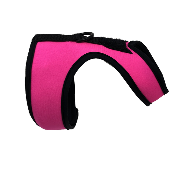 The Prowl - Purrfect Pink Neoprene iso top right | Catwalk Harness
